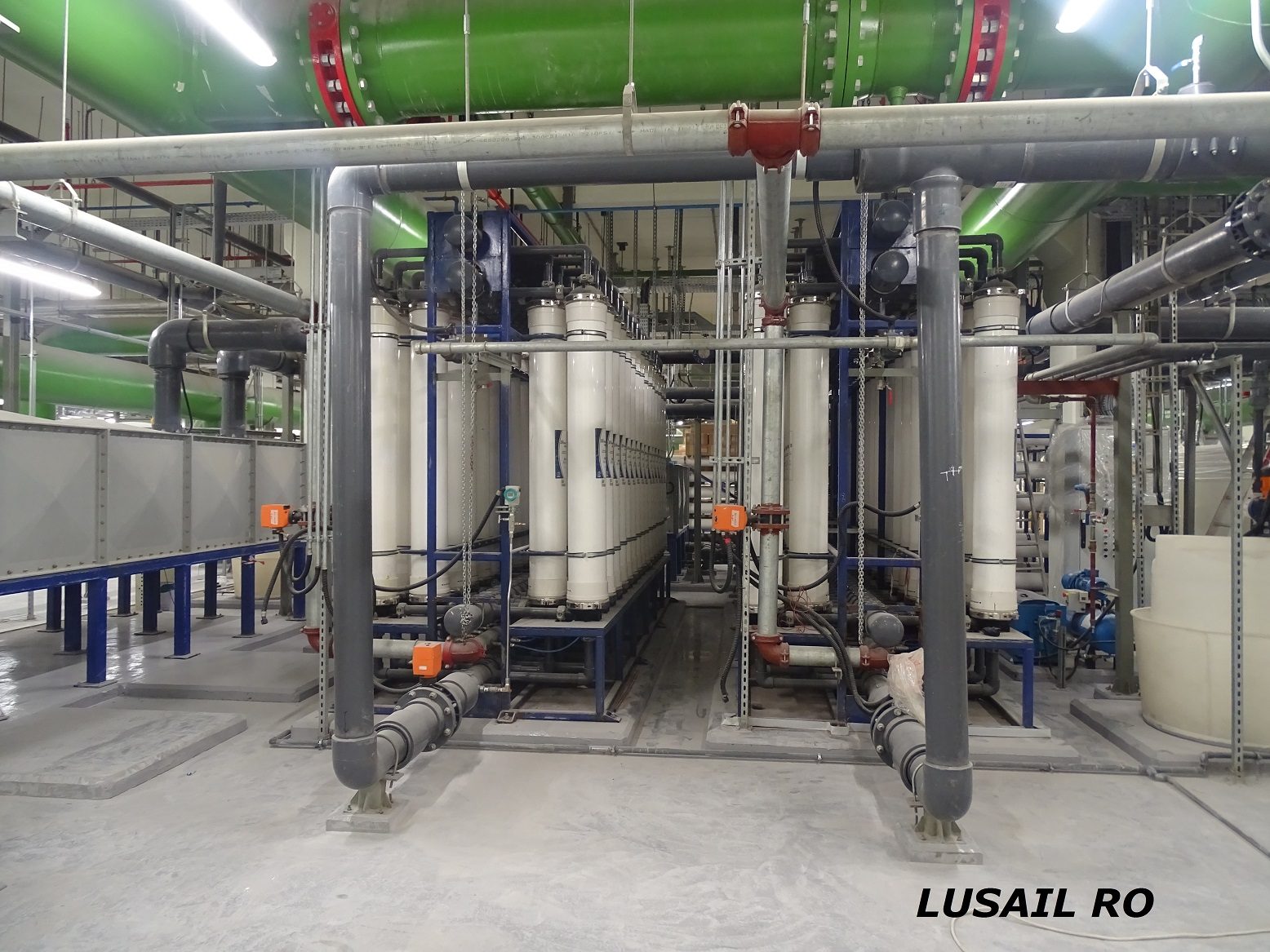 Lusail Marina reverse osmosis plant