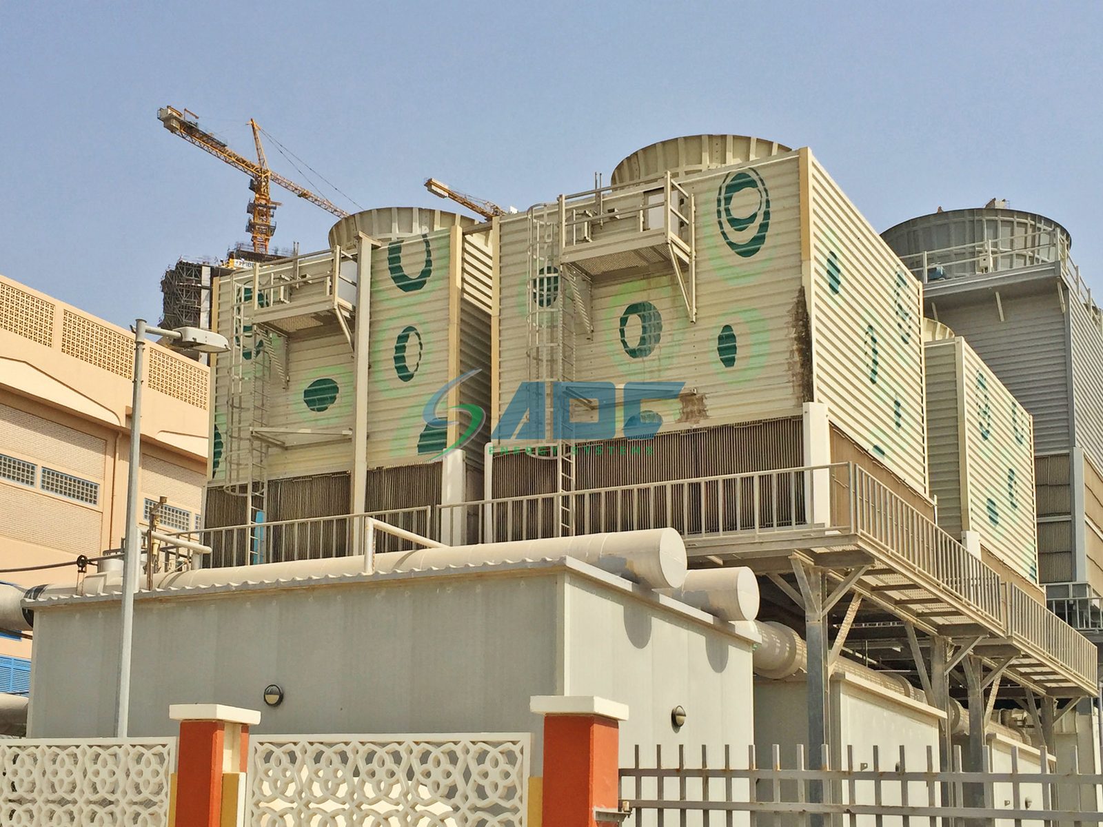 Shams Abu Dhabi modular district cooling plant